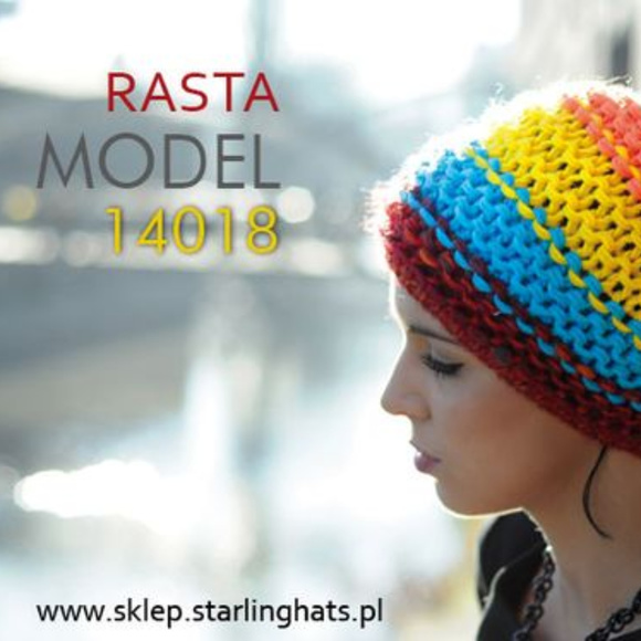 Starling Rasta Hat Beanie - Picture 2 of 5